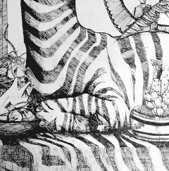 Pen and Ink Zebra